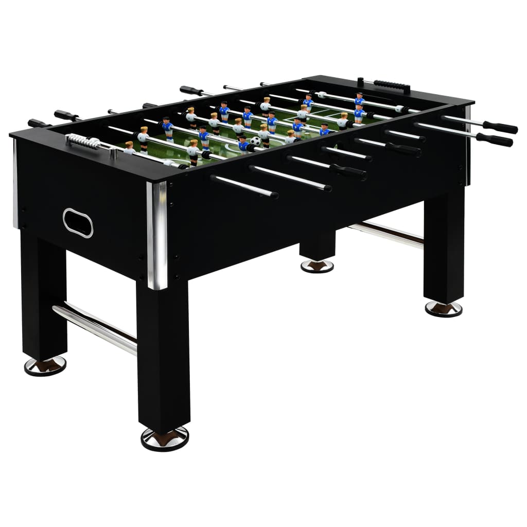 vidaXL Scoreborden voor voetbaltafel 2 st zwart en zilverkleurig