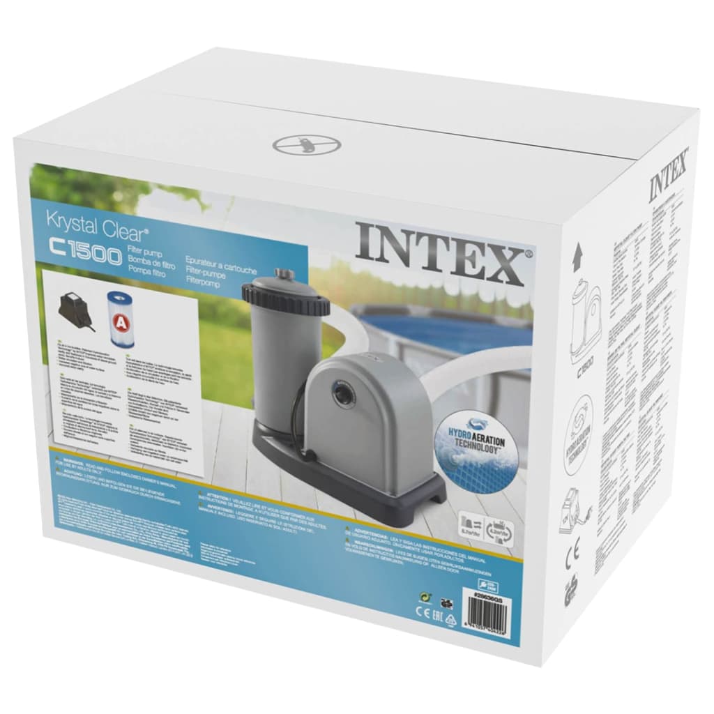 Intex Cartridge filterpomp 5678 L/u 28636GS