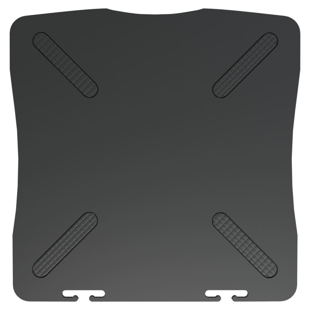 vidaXL Monitorstandaard 33,5x34x10,5 cm zwart