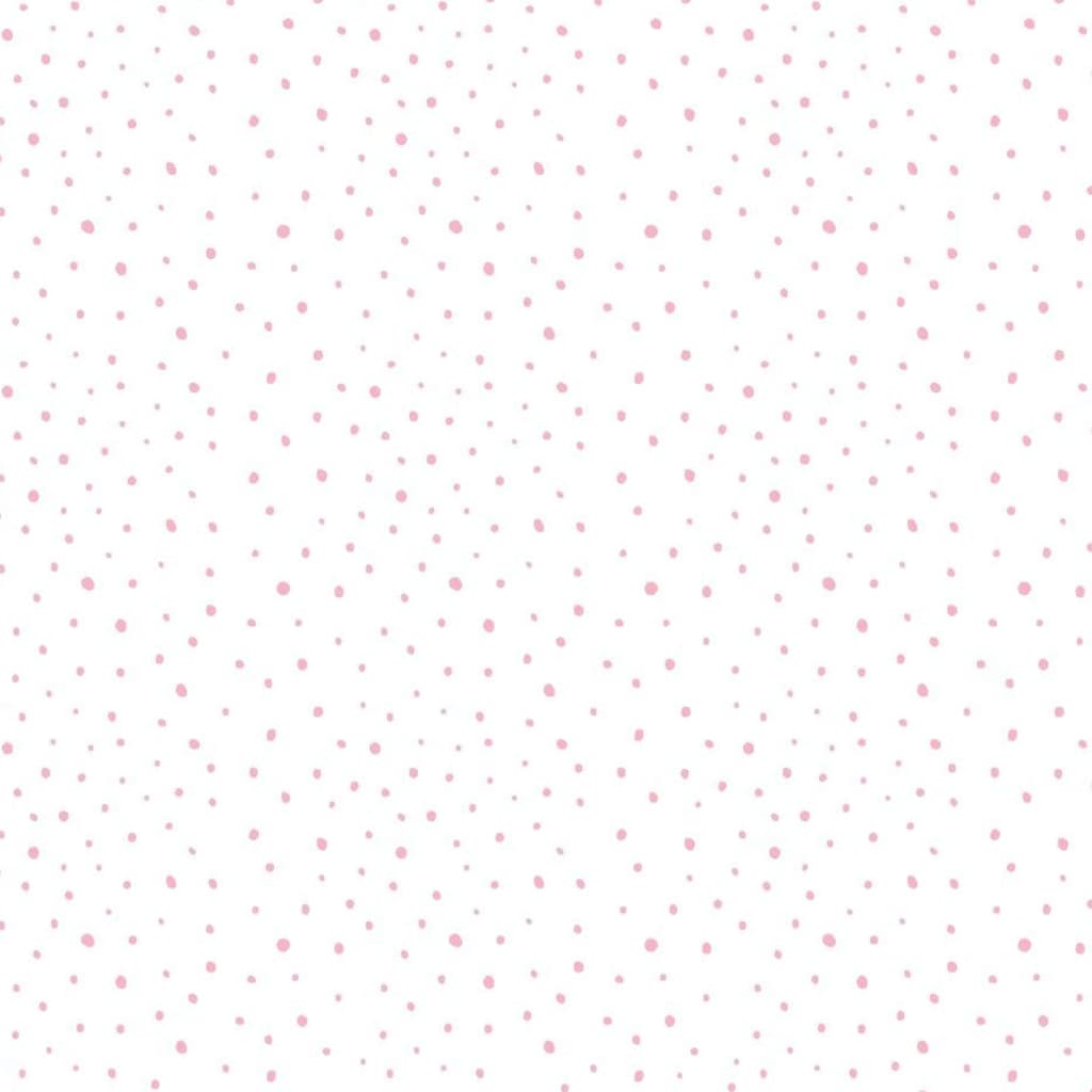 Noordwand Behang Mondo baby Confetti Dots wit/roze/beige