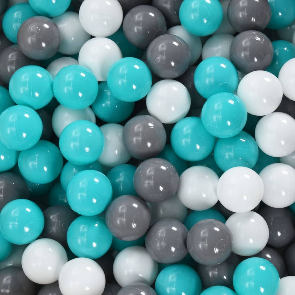 vidaXL Kinderspeeltent met 250 ballen 102x102x82 cm blauw
