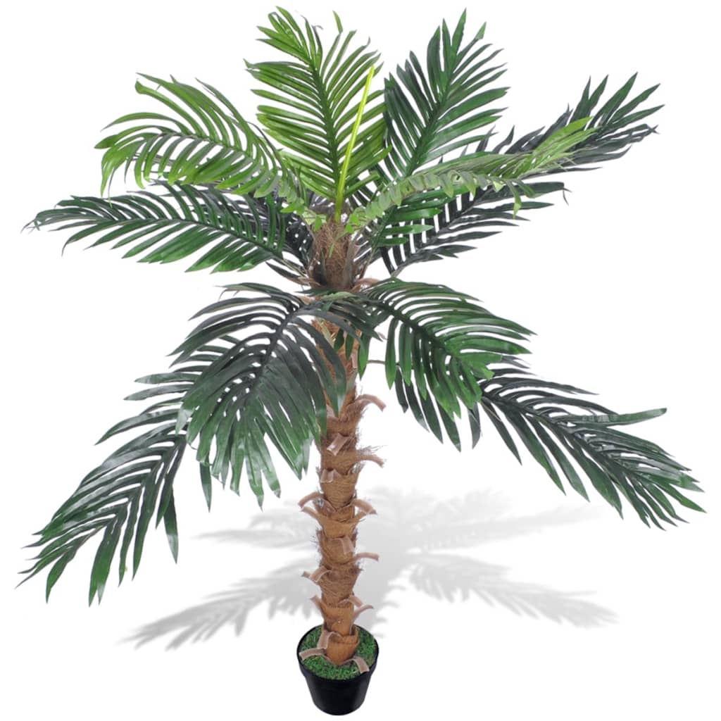 Kunstplant kokospalm in pot 140 cm