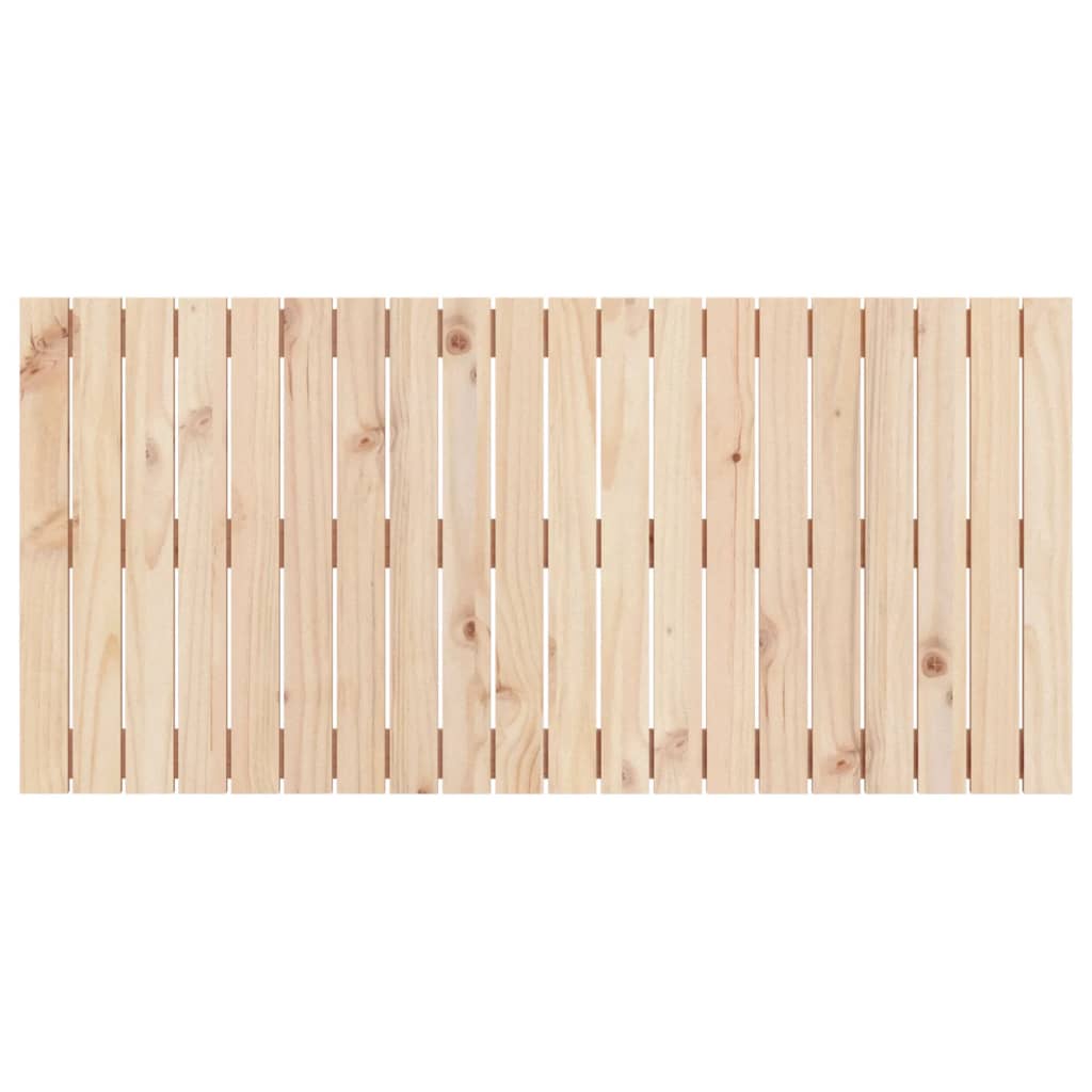 vidaXL Wandhoofdbord 127,5x3x60 cm massief grenenhout