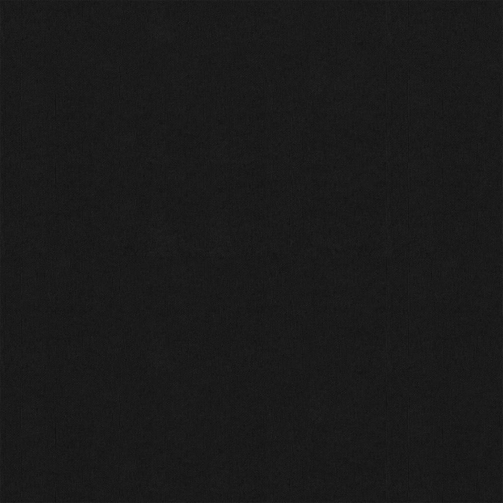vidaXL Balkonscherm 75x400 cm oxford stof zwart
