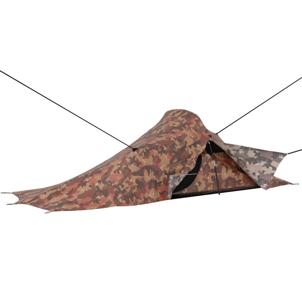 vidaXL Tent 317x240x100 cm camouflage
